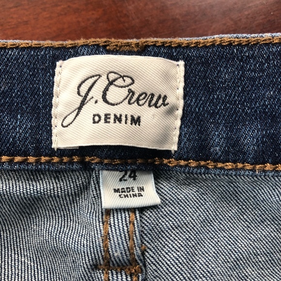 J.Crew 10" High-Rise Toothpick Button Front Jeans - Picture 7 of 7